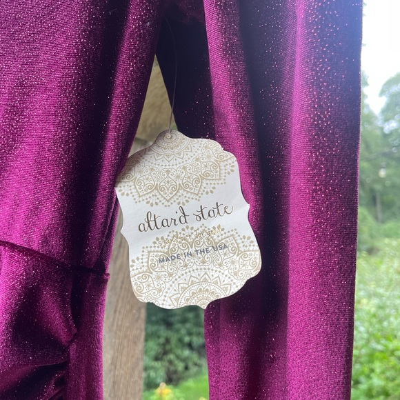 NWT Alterd State The Samantha Dress Burgundy - Picture 10 of 10